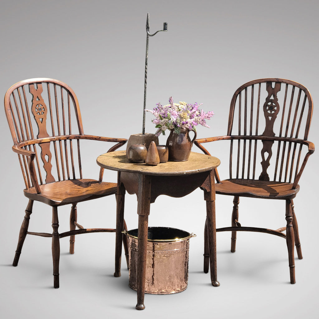 19th Century Oak Cricket Table - Main View - 2