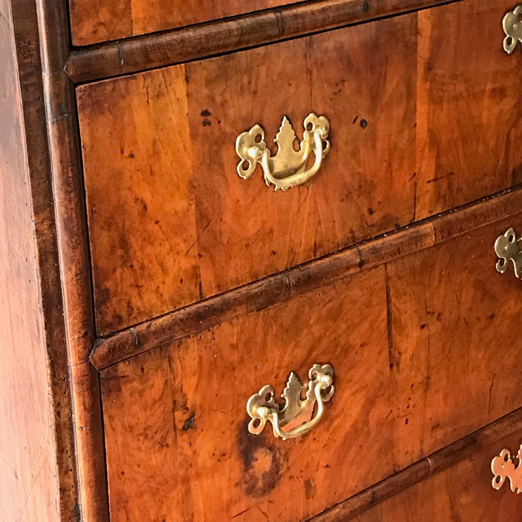 Early 18th Century Walnut Chest on Stand