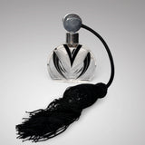 Art Deco Glass & Enamel Dressing Table Set