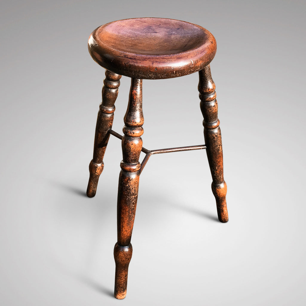 19th Century Lace Maker's Stool - Main View - 1