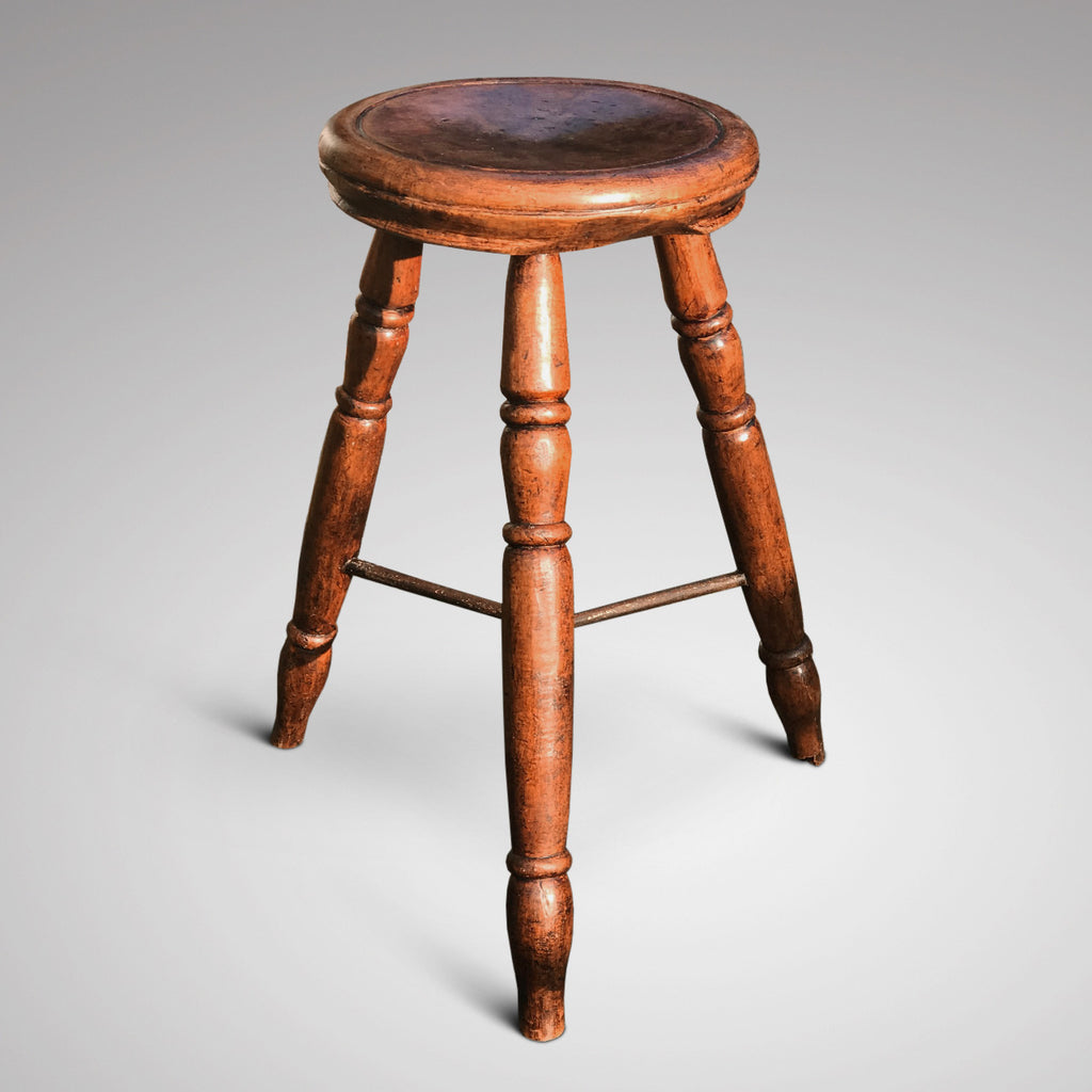 19th Century Lace Maker's Stool - Main View - 2