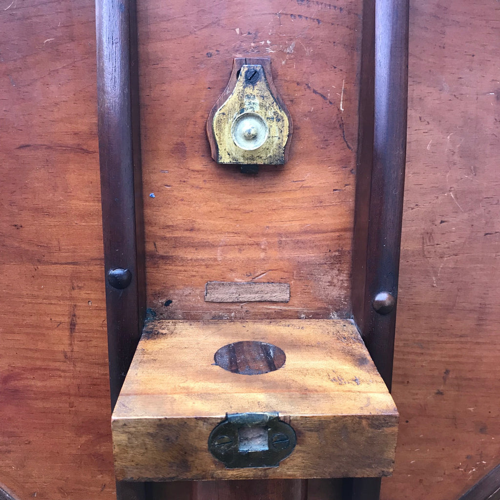 Victorian Octagonal Lamp Table - Back Detail View - 5