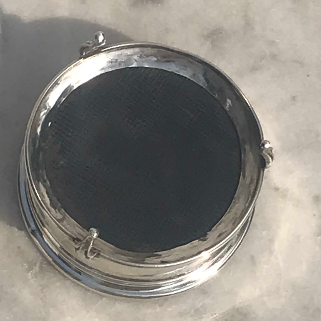 Silver & Enamel Jewellery Box