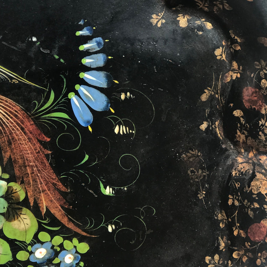 19th Century Toleware Tray - Detail View - 7
