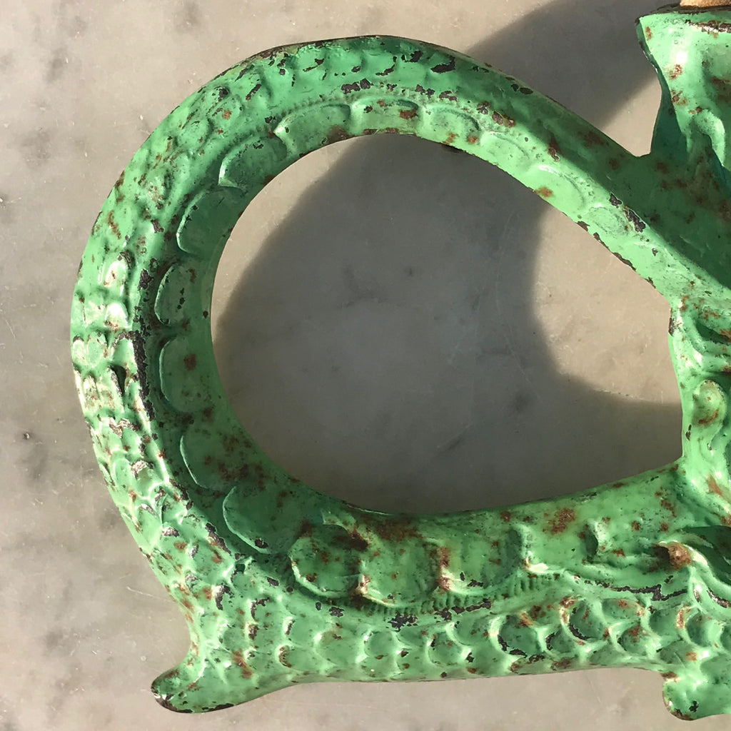 Pair of 19th Century Cast Iron Boot Scrapers - Detail View - 4