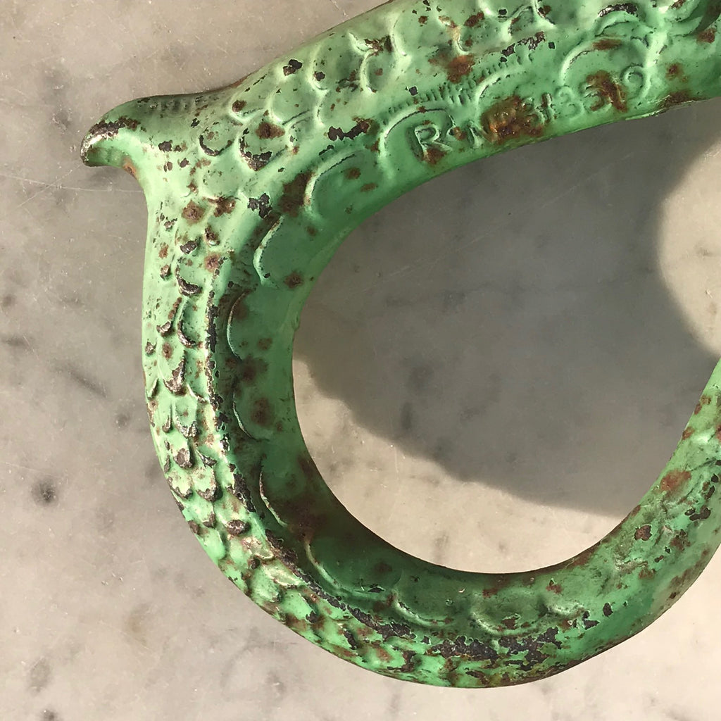 Pair of 19th Century Cast Iron Boot Scrapers - Detail View - 7