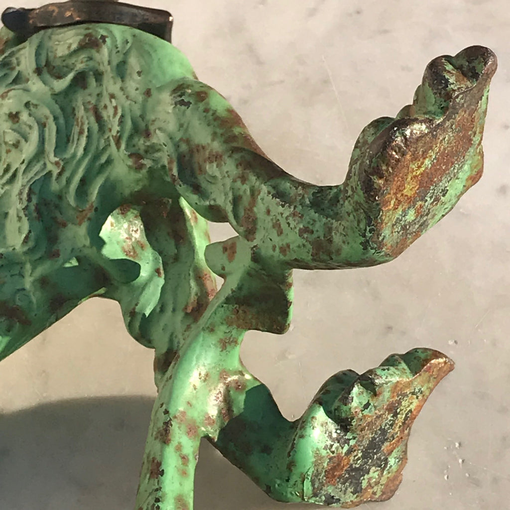 Pair of 19th Century Cast Iron Boot Scrapers - Detail View - 8