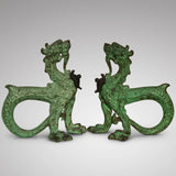 Pair of 19th Century Cast Iron Boot Scrapers - Main View - 1