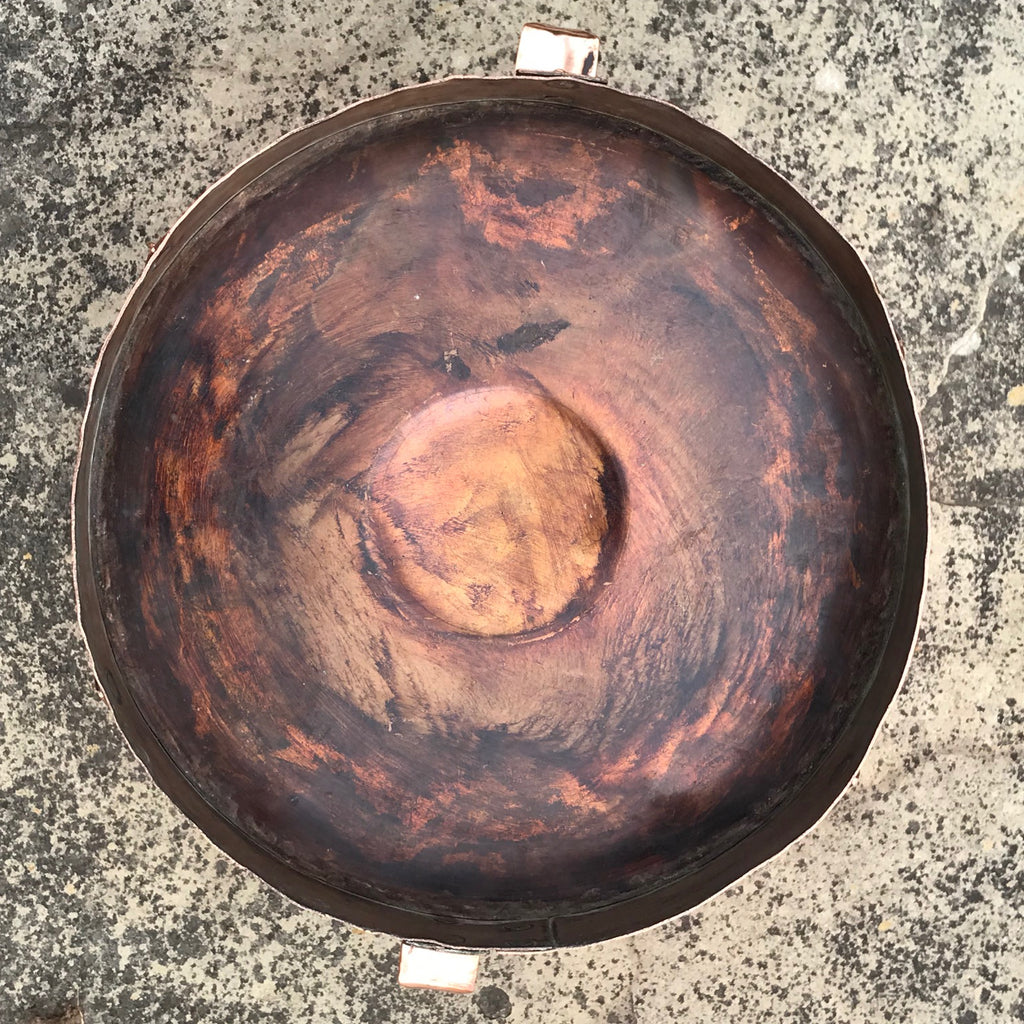 Arts & Crafts Copper Planter - Detail View - 6
