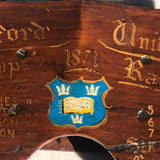 1871 Oxford University Boat Race Scull Seat - Detail View - 3