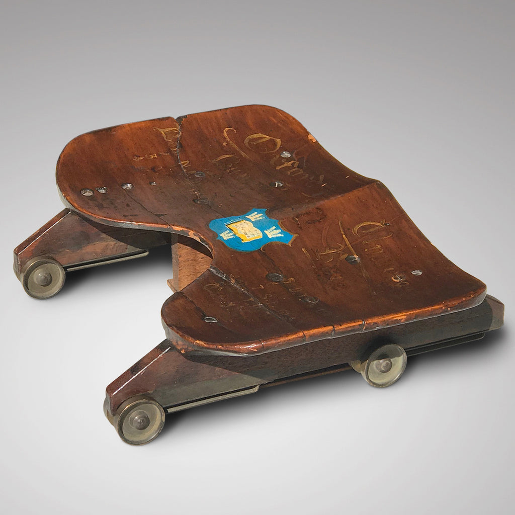 1871 Oxford University Boat Race Scull Seat - Main View - 2