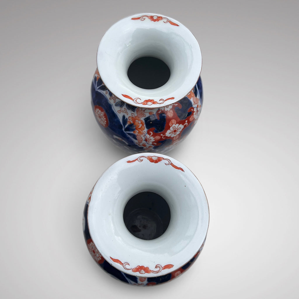Pair of Imari Vases - Detail View - 3