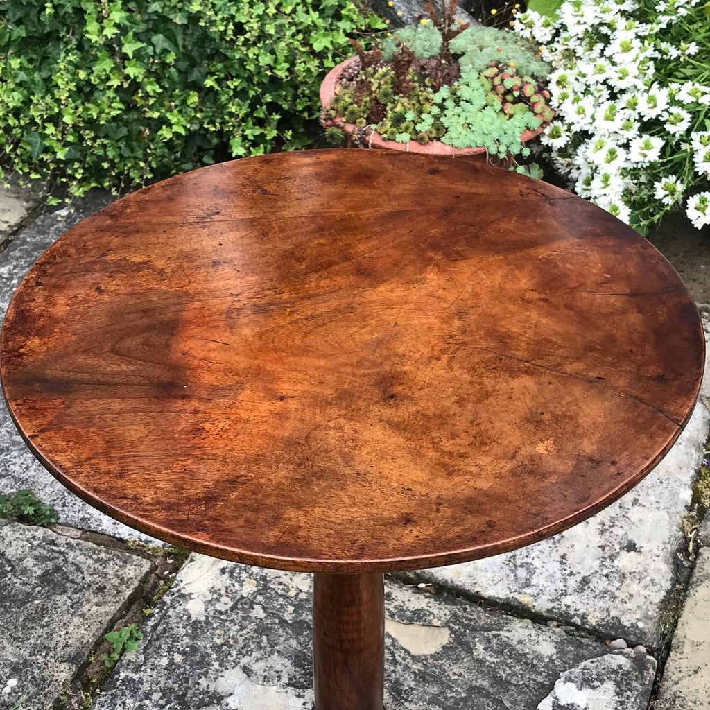 18th Century Tilt Top Walnut Tripod Table - Detail View - 5