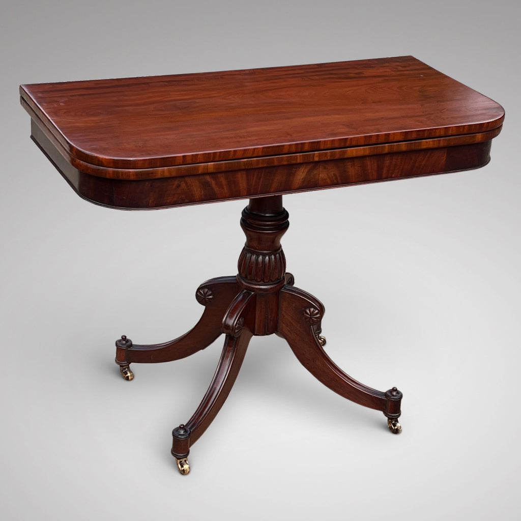 Early 19th Century Mahogany Tea Table - Main View - 1