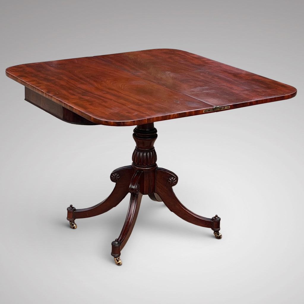 Early 19th Century Mahogany Tea Table - Main View - 2