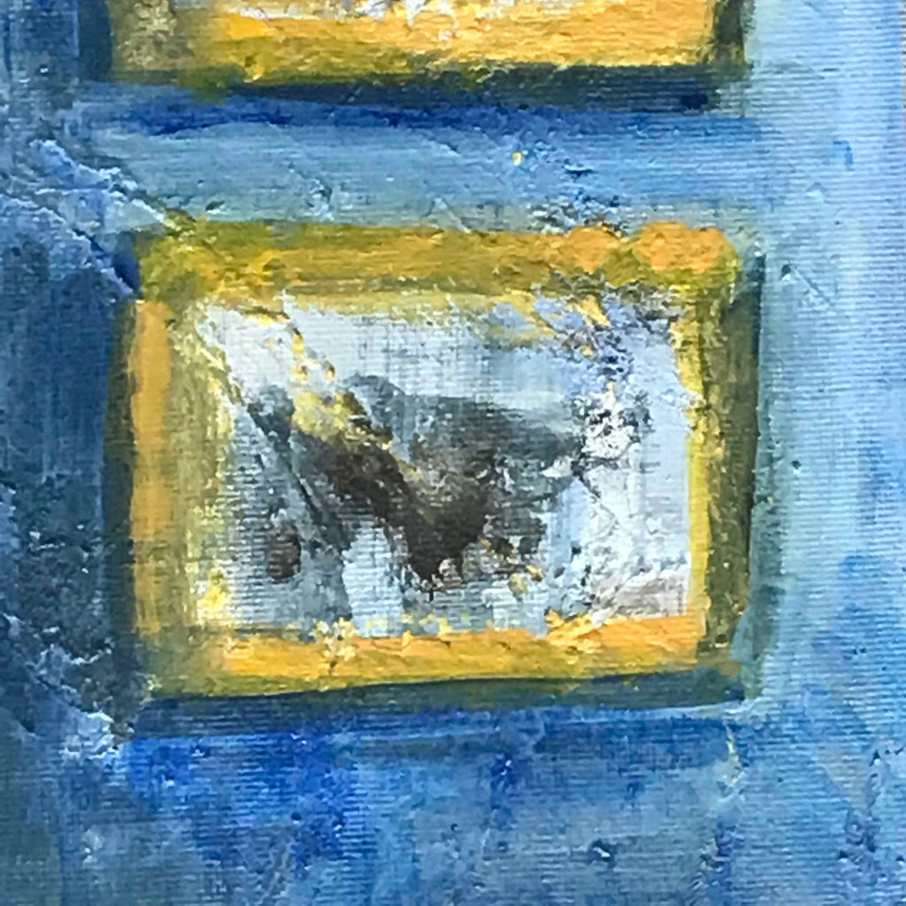 'View From the Blue Room' Oil on Canvas - Detail View - 3