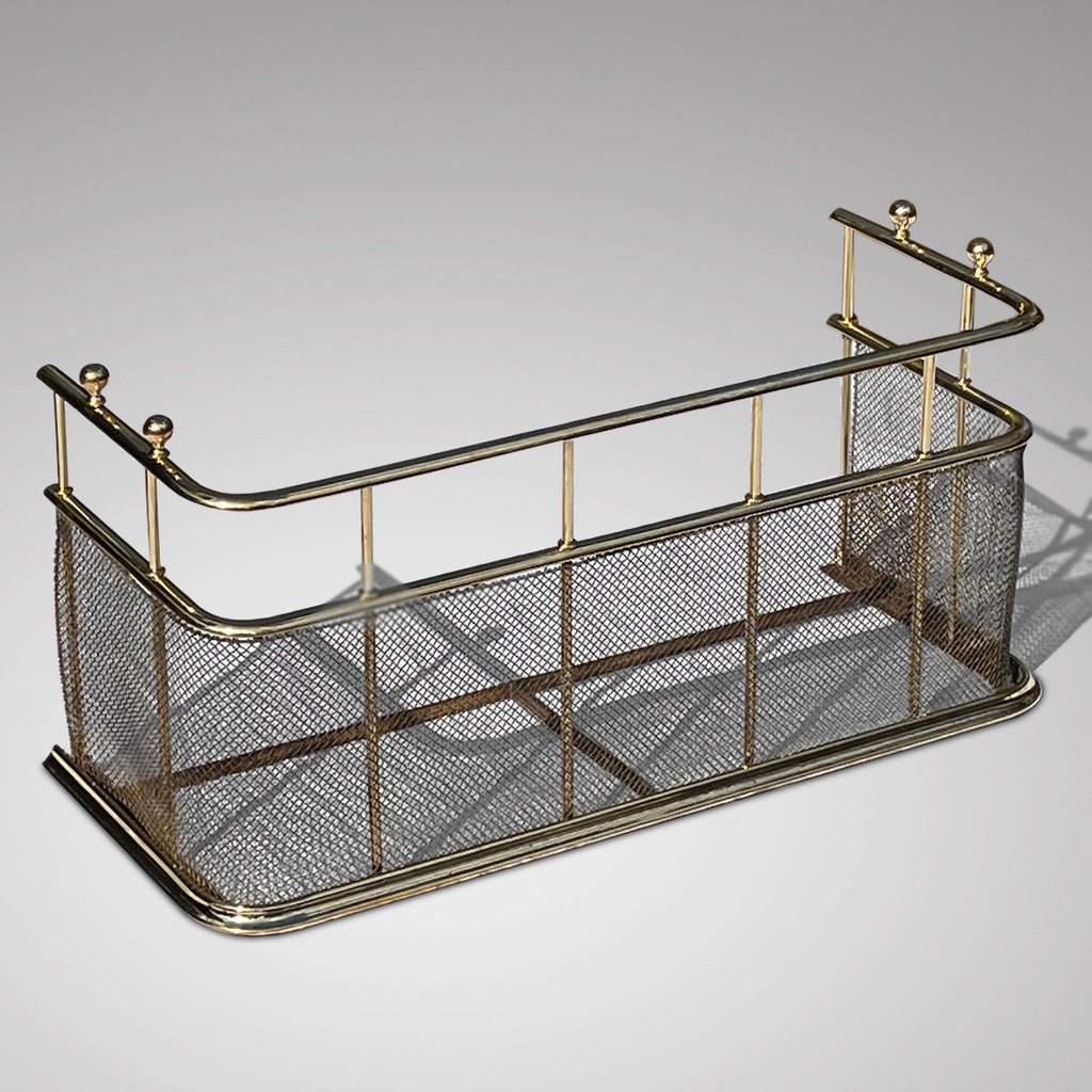 Victorian Brass Nursery Fireguard - Main View - 1