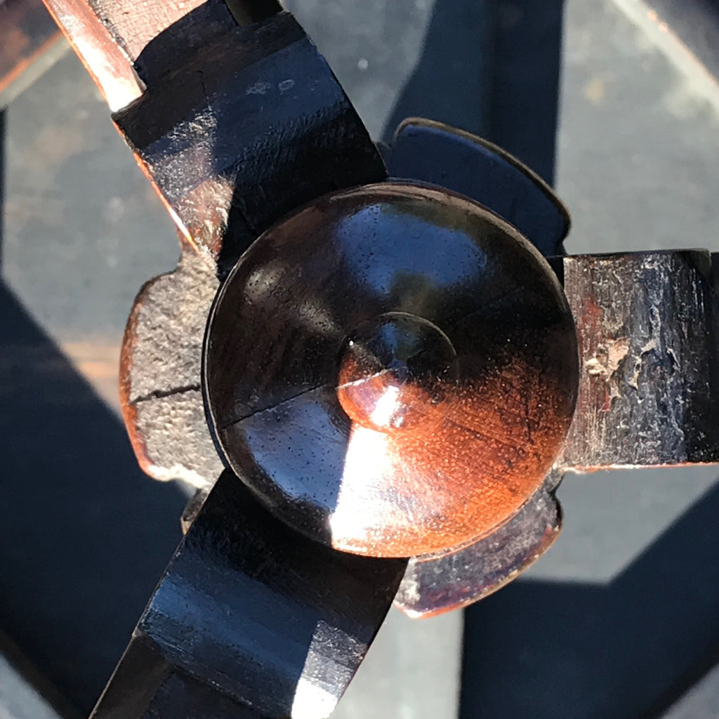 19th Century Rosewood Octagonal Lamp Table - Underside Detail View - 5