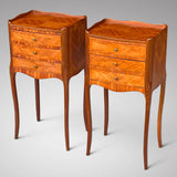 Pair of Kingwood Bedside Tables in Louis XV Style - Main View - 1