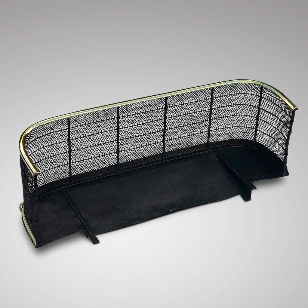 19th Century Fender Fire Guard - Back View - 2