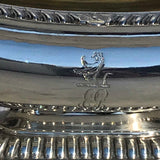 Pair of Georgian Silver Table Salts by Rebecca Emes & Edward Barnard - Detail View - 6