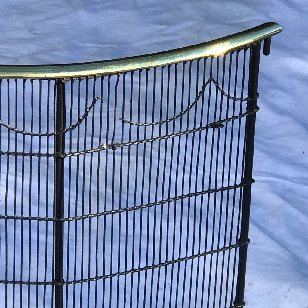 19th Century Curved Fire Guard - Detail View - 3