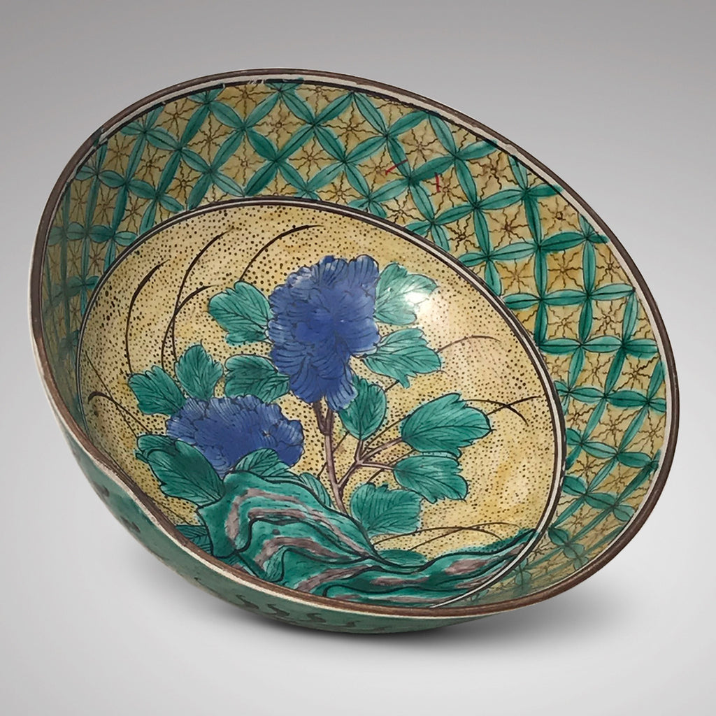 Japanese Polychrome Bowl - Main View - 1