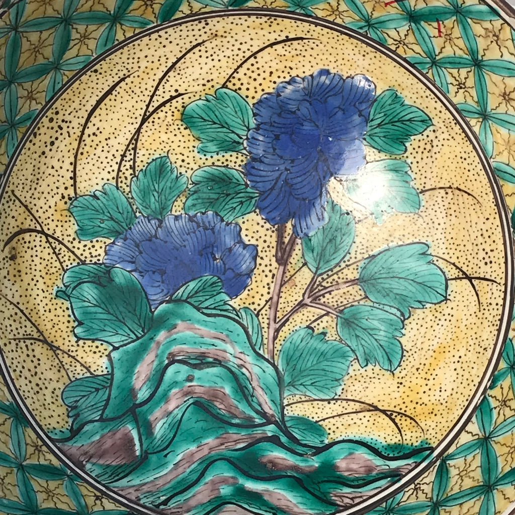 Japanese Polychrome Bowl - Detail View - 5