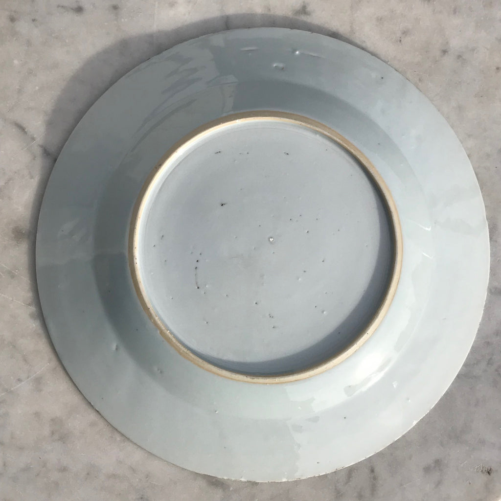 Pair of 18th Century Chinese Blue & White Plates - Back View - 3