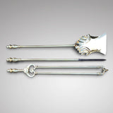 A Set of High Quality 19th Century Brass Irons - Main View - 1