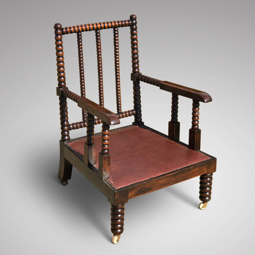 William IV Bobbin Turned Armchair