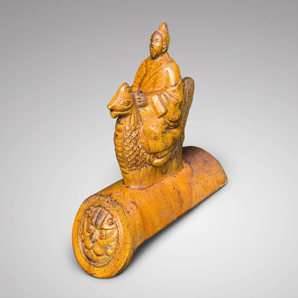 19th Century Chinese Ridge Tile