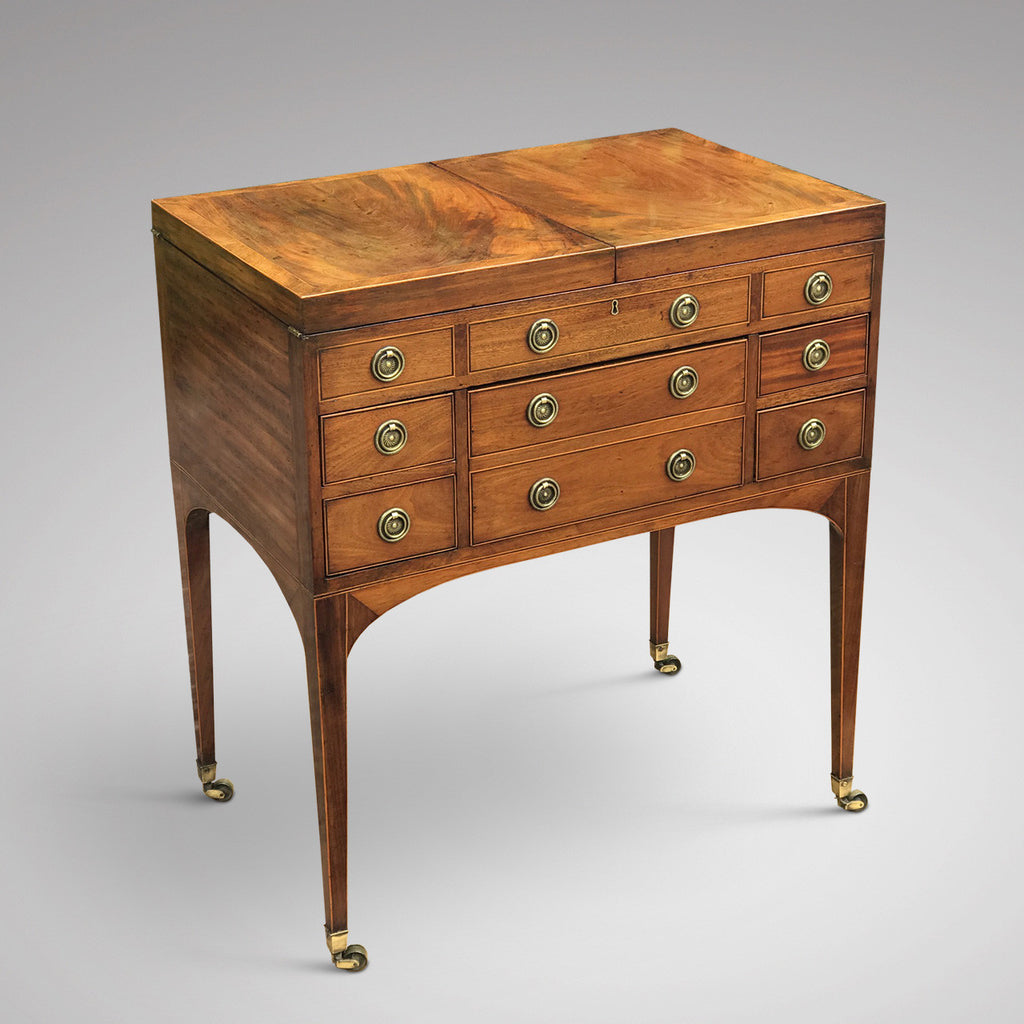 George III Mahogany Dressing Chest