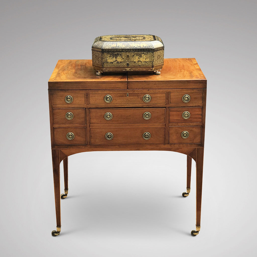 George III Mahogany Dressing Chest