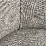 Edwardian Barrel Back Armchair - Fabric Detail View - 6