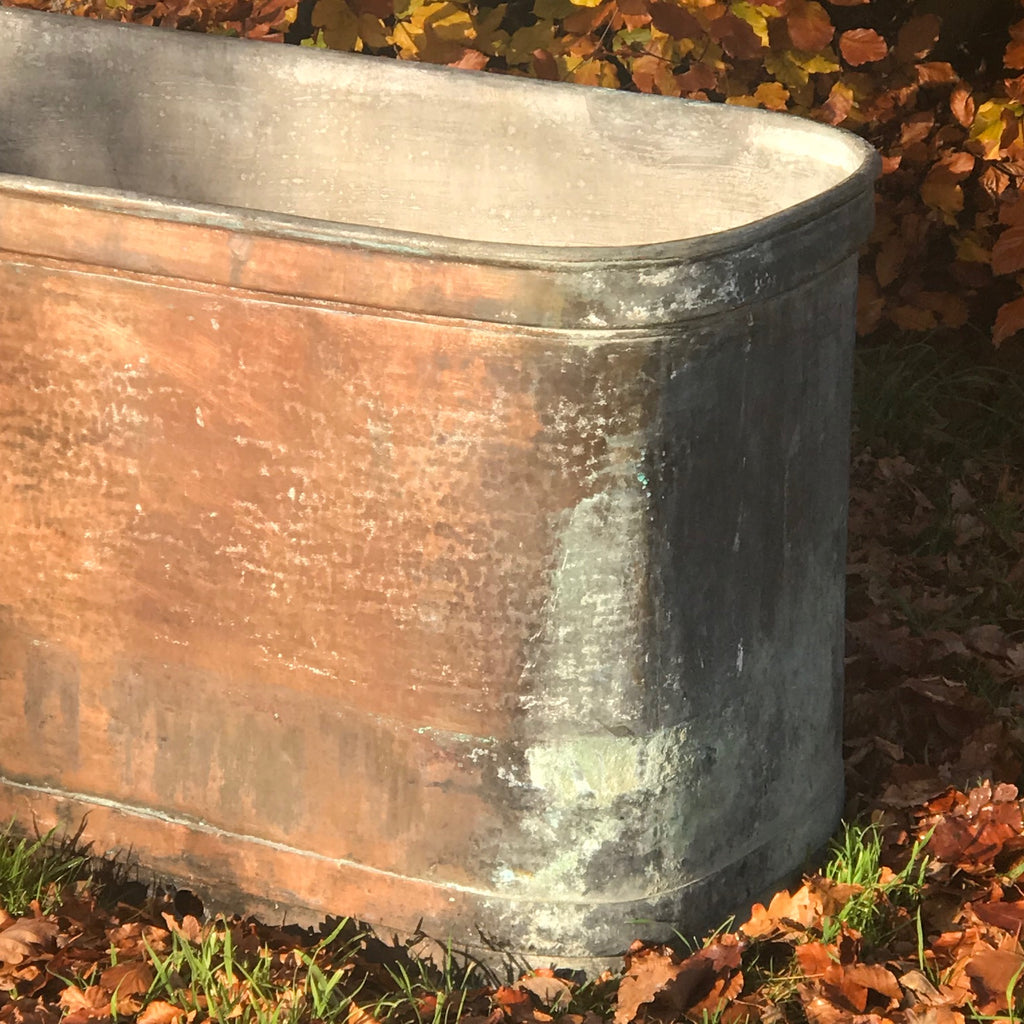 19th Century French Copper Bath - Detail View - 3