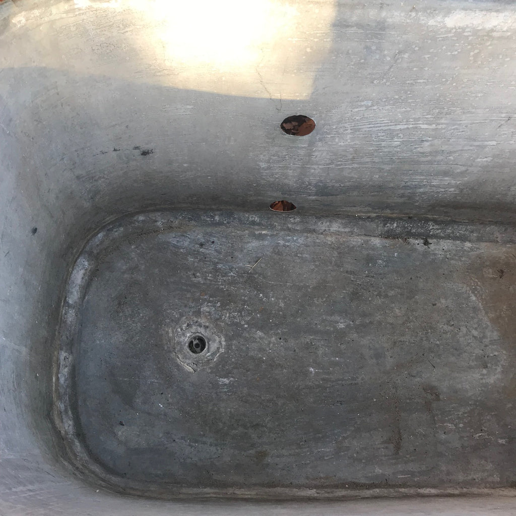 19th Century French Copper Bath - Detail View - 7