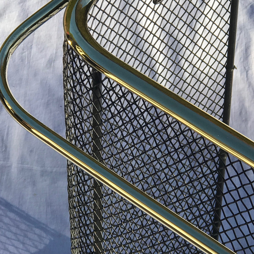 Large Victorian Double Rail Nursery Fire Guard - Detail View - 4