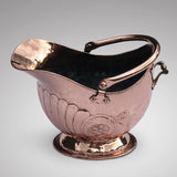 Superb Victorian Copper Coal Scuttle - Main View - 2