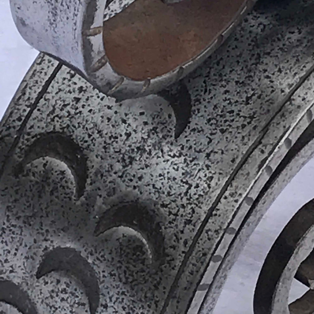 An Enormous Pair of French  Iron Fire Dogs - Detail View - 5