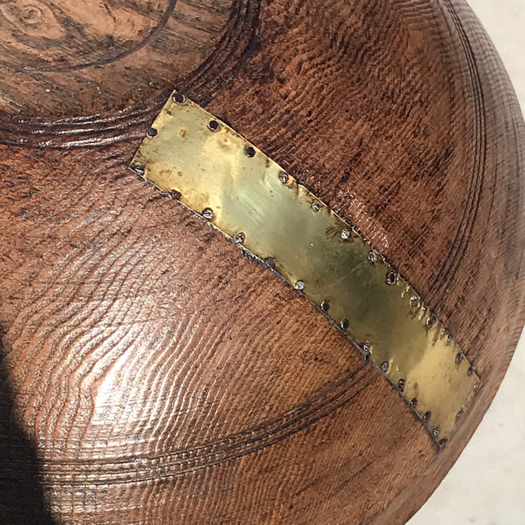 19th Century Treen Dairy Bowl - Detail View - 2