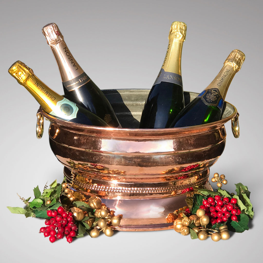 19th Century French Copper Wine Cooler - Main View - 1