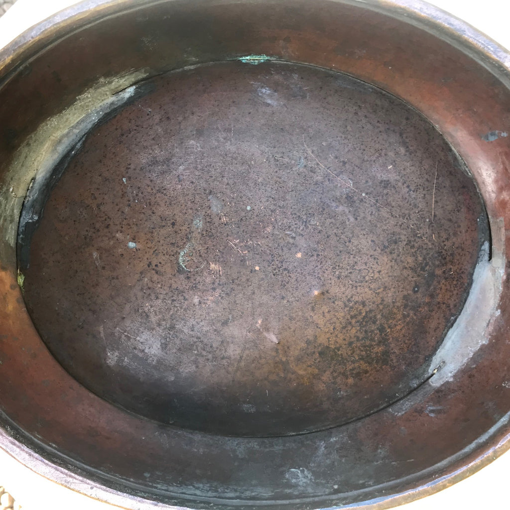 19th Century French Copper Wine Cooler - Detail View - 6