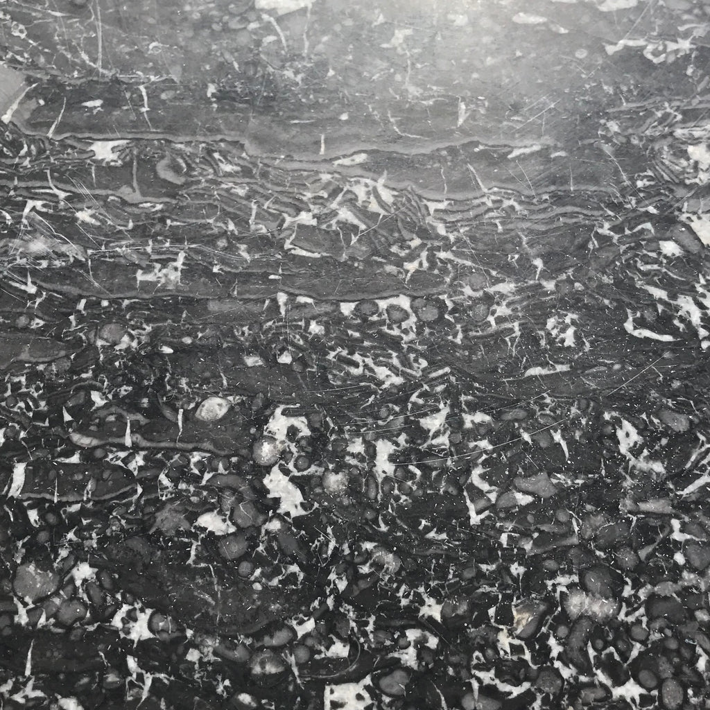 19th Century Mahogany Marble Topped Console Table - Detail View - 7