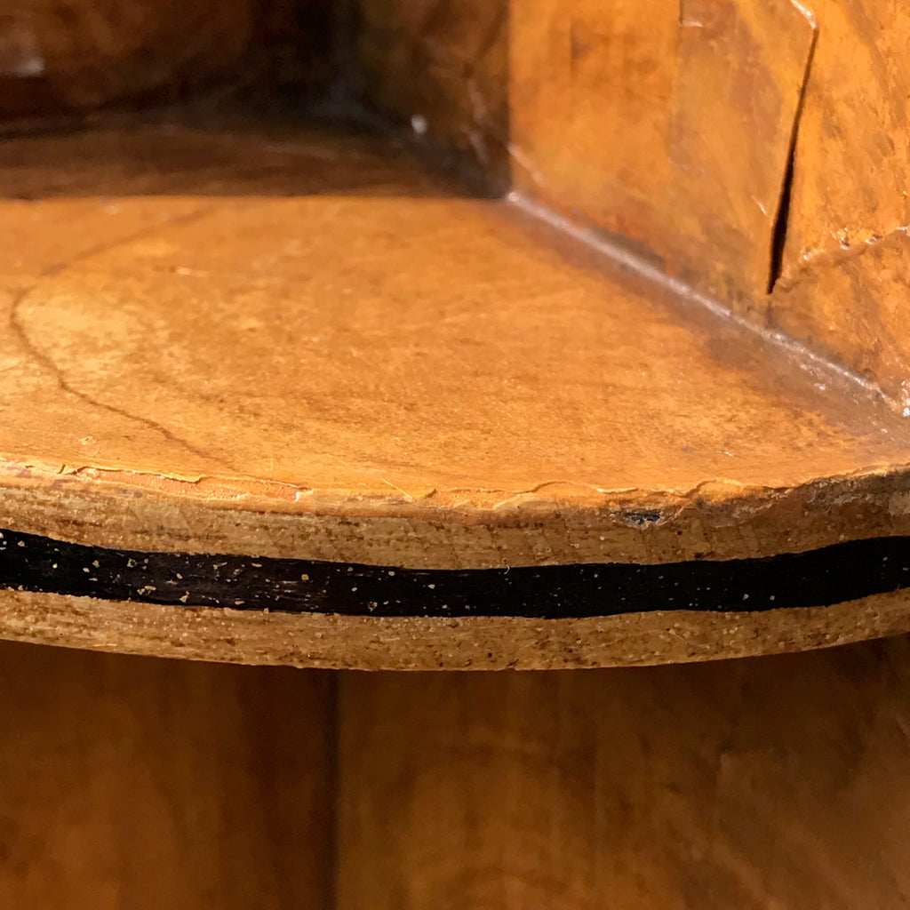 Pair of 19th Century 5 Tier Painted Wall Shelves - Detail View - 4