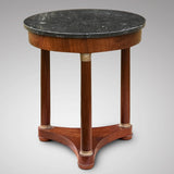 19th Century French Empire Style Marble Topped Table - Main View - 1