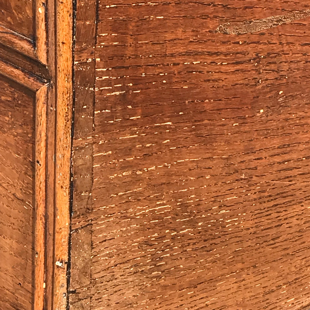 Small Early 19th Century Oak Coffer with Dummy Drawers - Detail View - 6