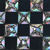 19th Century Mother of Pearl Chessboard with Backgammon Interior - Detail View - 6