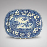 Early 19th Century Riley's Dromedary Pattern Platter