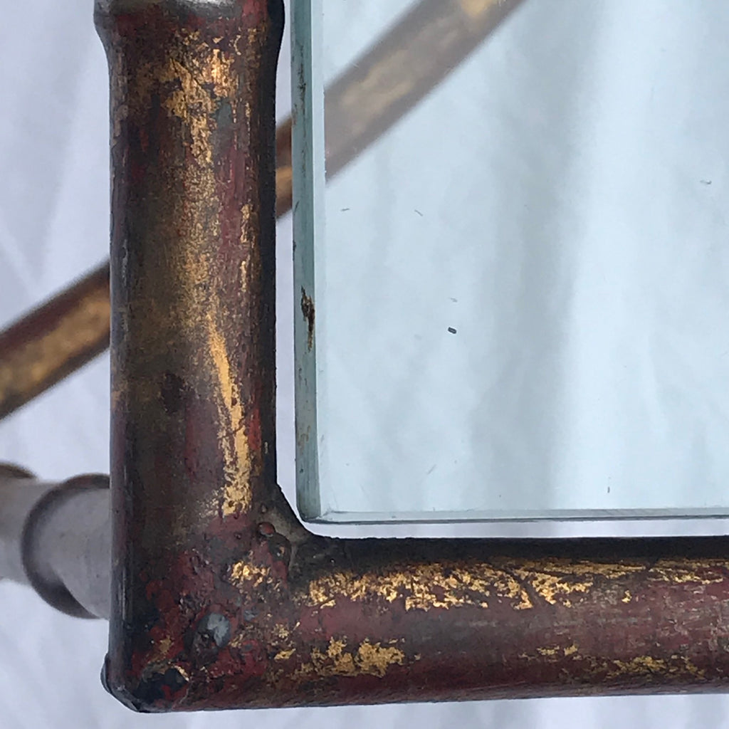 Mid Century Bamboo Effect Coffee Table - Detail View - 3